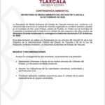 AVISO IMPORTANTE Autoridades de la Secretaría de Educación Pública del Estado y de la Unidad de Servicios Educativos del Estado de Tlaxcala (SEPE-USET) informaron que las clases presenciales se reanudan a partir de este lunes 2 de marzo en los planteles cercanos a la zona afectada por el incendio en el relleno sanitario de San José Chiapa en el estado de Puebla.La Secretaría de Medio Ambiente (SMA) detalló que, tras el avance en el control del fuego en los límites con Cuapiaxtla, y ante la mejora en la calidad del aire, se levanta totalmente la contingencia ambiental declarada el 25 de febrero de 2026.La determinación se emite conforme a la normatividad estatal vigente. Aunque la contingencia ha concluido, se recomienda mantenerse informados por medios oficiales, atender las indicaciones de las autoridades y continuar con medidas preventivas, especialmente en grupos vulnerables.