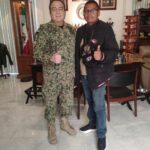 Tlaxcala, Tlaxcala el jueves pasado 12 de marzo de 2026Reunión entre mando militar y organización civil SOS impulsa acciones de prevención del delito