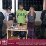 EN OPERATIVO COORDINADO, DETIENEN SSC Y MUNICIPALES DE PANOTLA A TRES PERSONAS